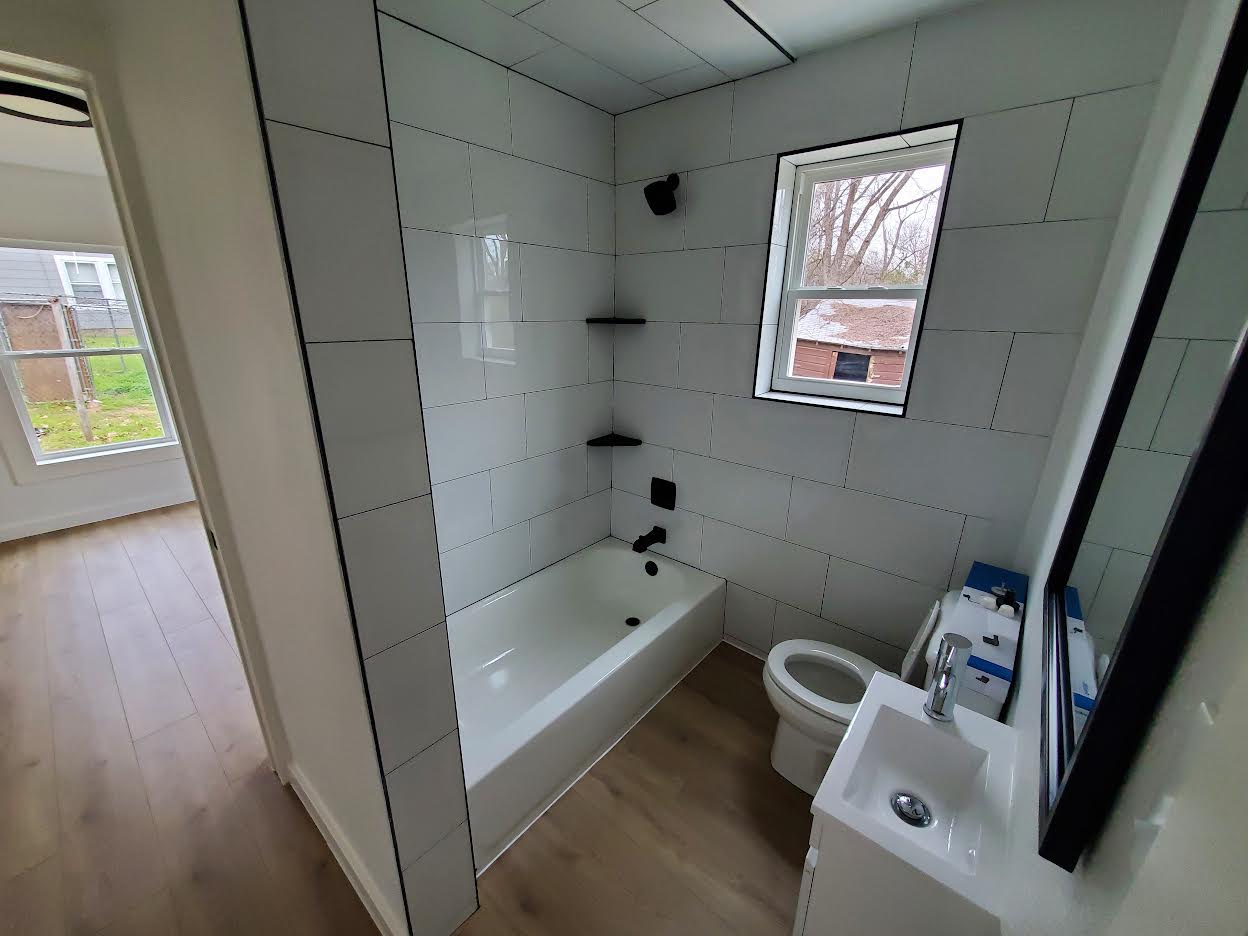 Bathroom remodeling project